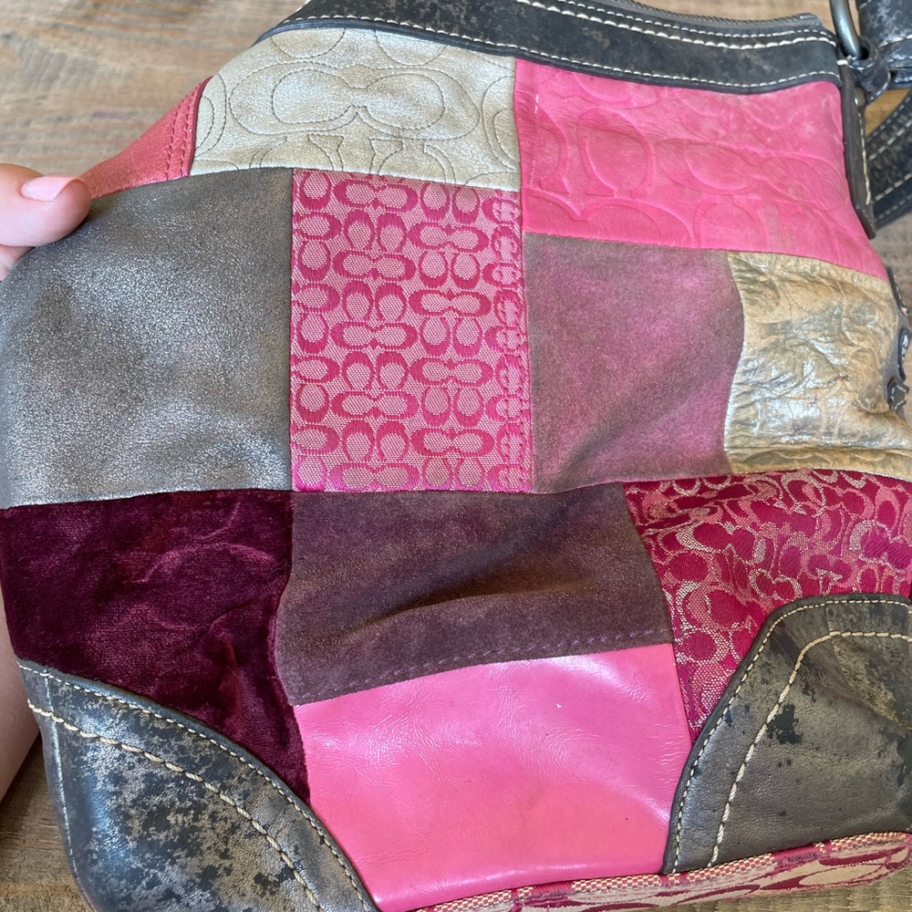 Coach Patchwork Bag - image 5